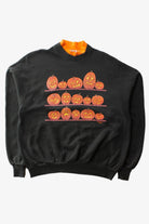 Vintage Jack o'Lantern Shelves Halloween Sweatshirt (1990s) 752