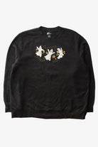 Vintage Ghost Applique Halloween Sweatshirt (1990s)
