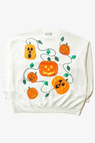 Vintage Jack o'Lantern Vine Halloween Sweatshirt (1990s)