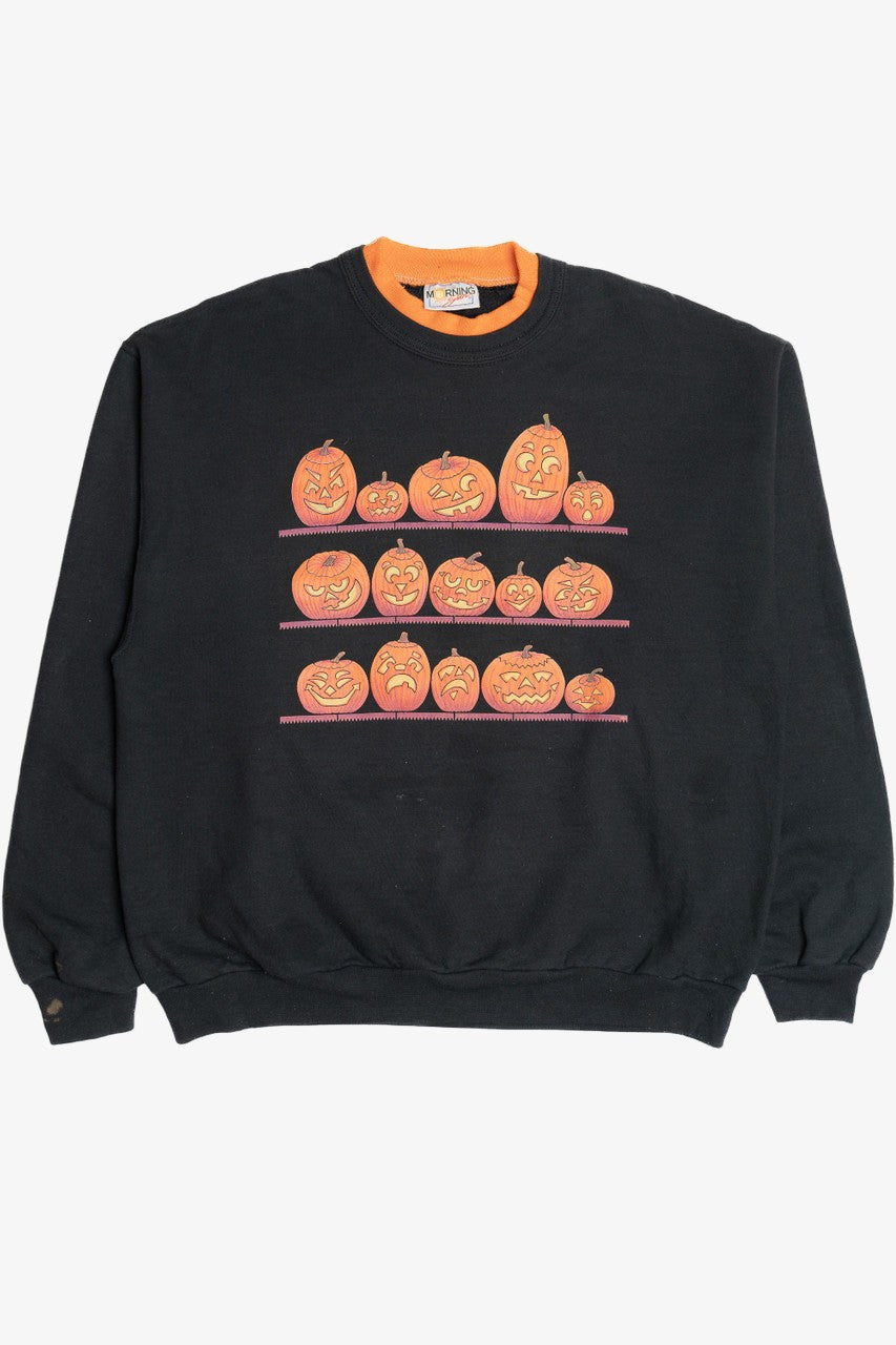 Vintage Jack o'Lanterns Halloween Sweatshirt (1990s)