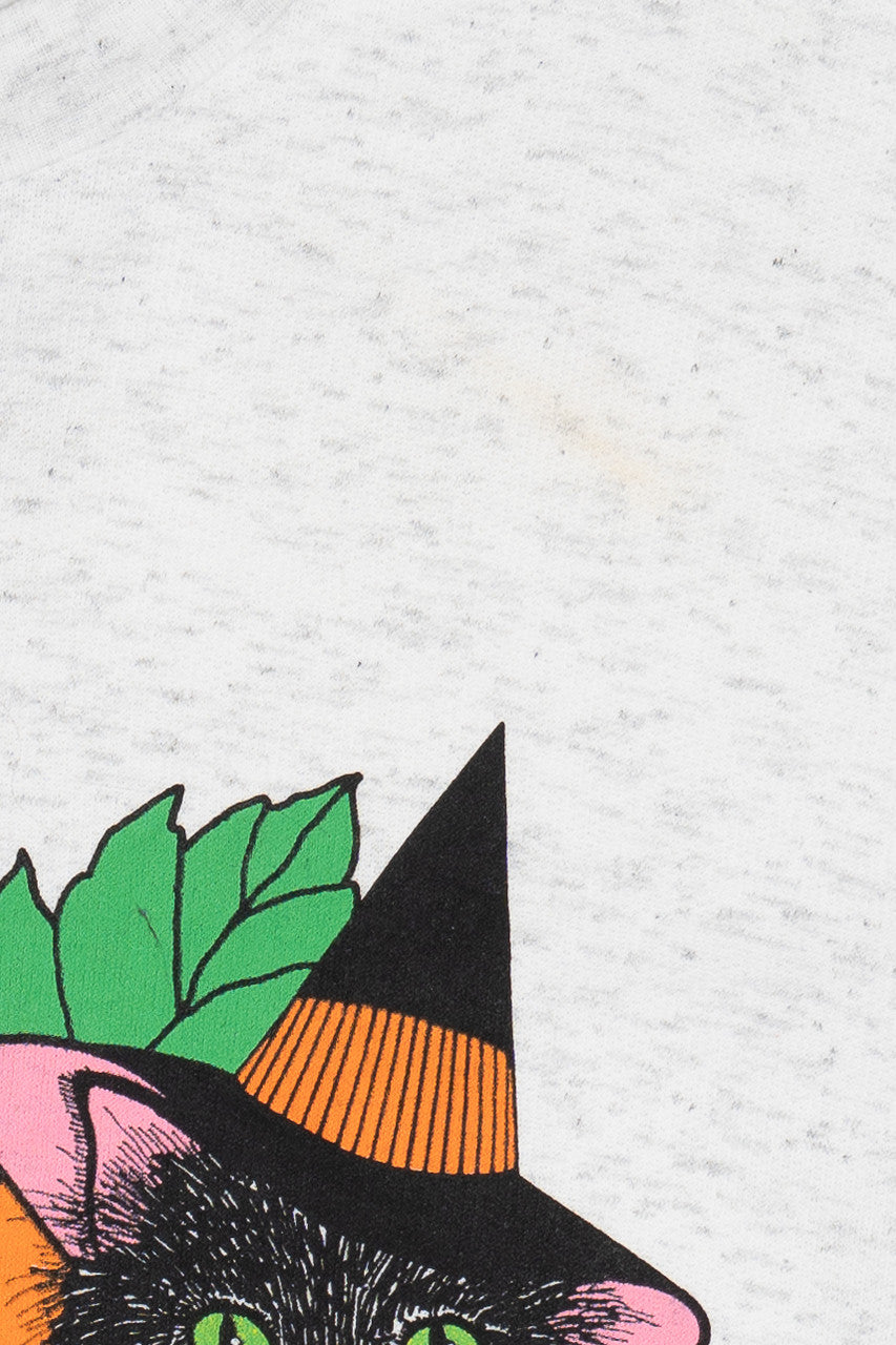 Vintage Black Cats Halloween Sweatshirt