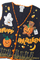 Vintage "Happy Halloween" Vest