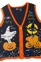Vintage Holiday Editions "Happy Halloween" Sweater