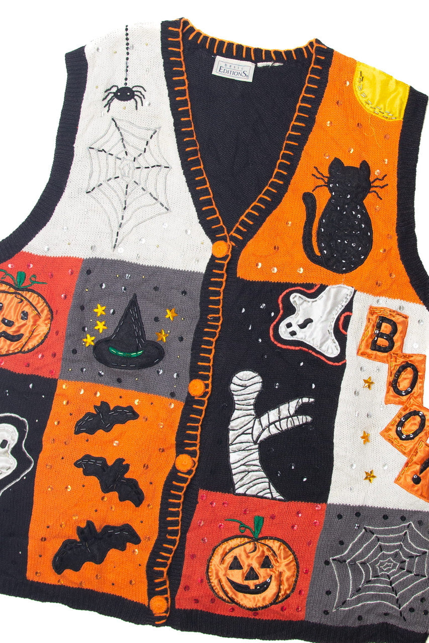 Vintage Basic Editions Halloween Sweater