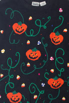 Vintage  Basic Editions Pumpkin Halloween Sweater