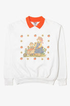 Vintage Jerzees Scarecrows Autumn Harvest Sweater