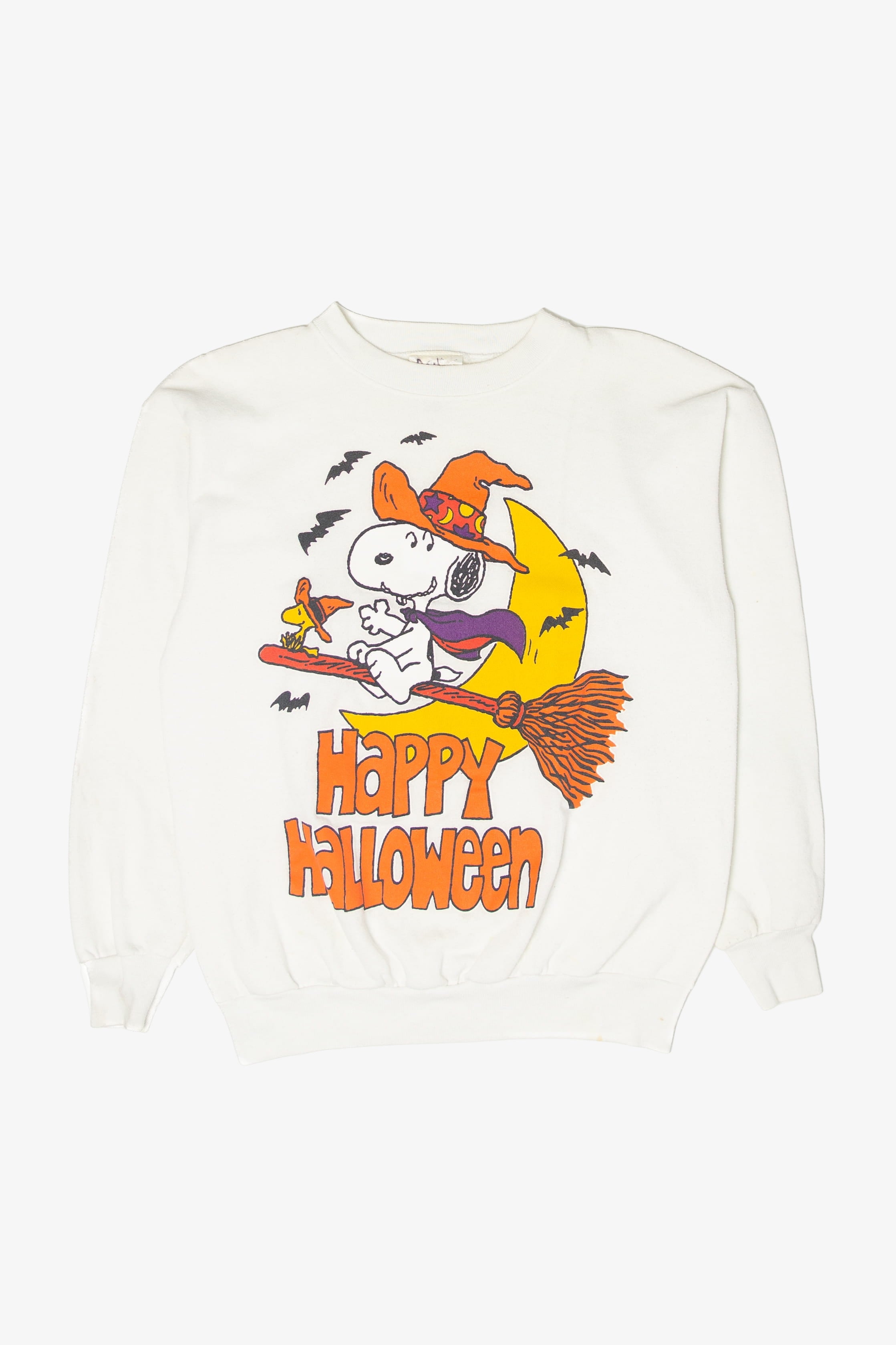 Vintage Snoopy Witch Happy Halloween Sweater (1990s)