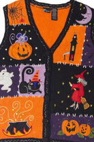 Vintage Holiday Editions Halloween Vest (1990s)