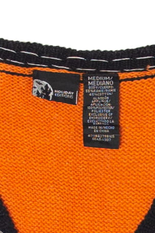 Vintage Holiday Editions Halloween Vest (1990s)
