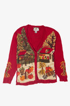 Vintage Tiara Market Autumn Harvest Sweater (1990s)