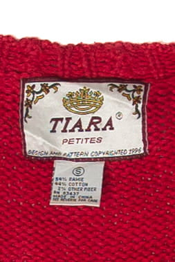 Vintage Tiara Market Autumn Harvest Sweater (1990s)