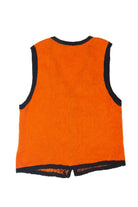 Vintage Spider Webs And Bats Halloween Vest (1990s)