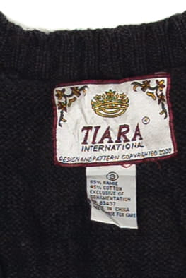 Vintage Pumpkins Picket Fence Halloween Vest (2000s)