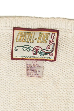 Vintage Crystal Kore Autumn Harvest Vest (1990s)