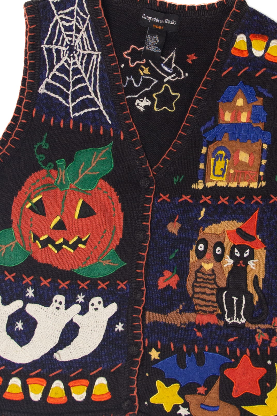 Vintage Hampshire Studio Halloween Vest (1990s)