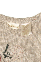 Vintage Scarecrows And Crows Halloween Vest (1990s)