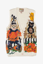 Vintage Crystal Kore Autumn Harvest Vest (1990s)