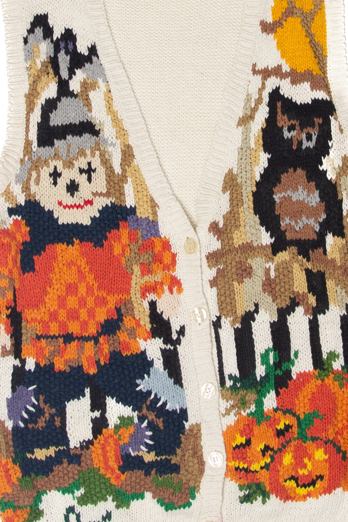 Vintage Crystal Kore Autumn Harvest Vest (1990s)