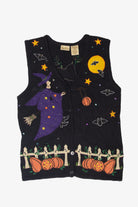 Vintage Witch Halloween Vest (1990s)