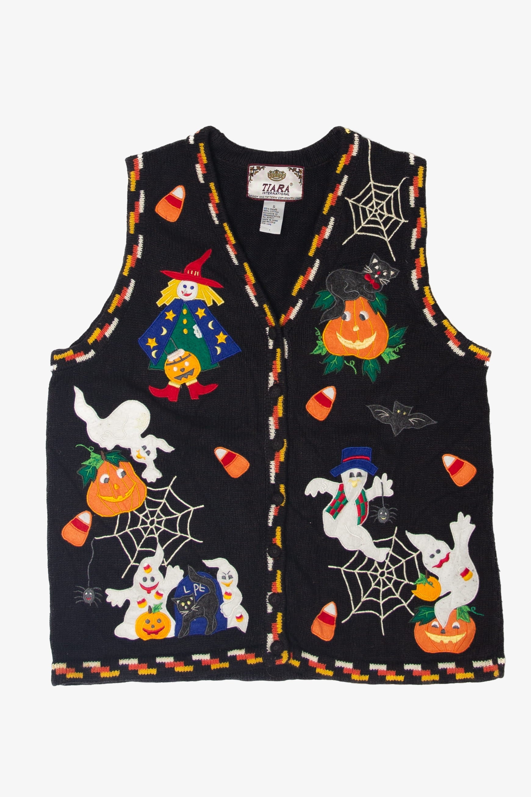 Tiara International Halloween Vest (2000s)