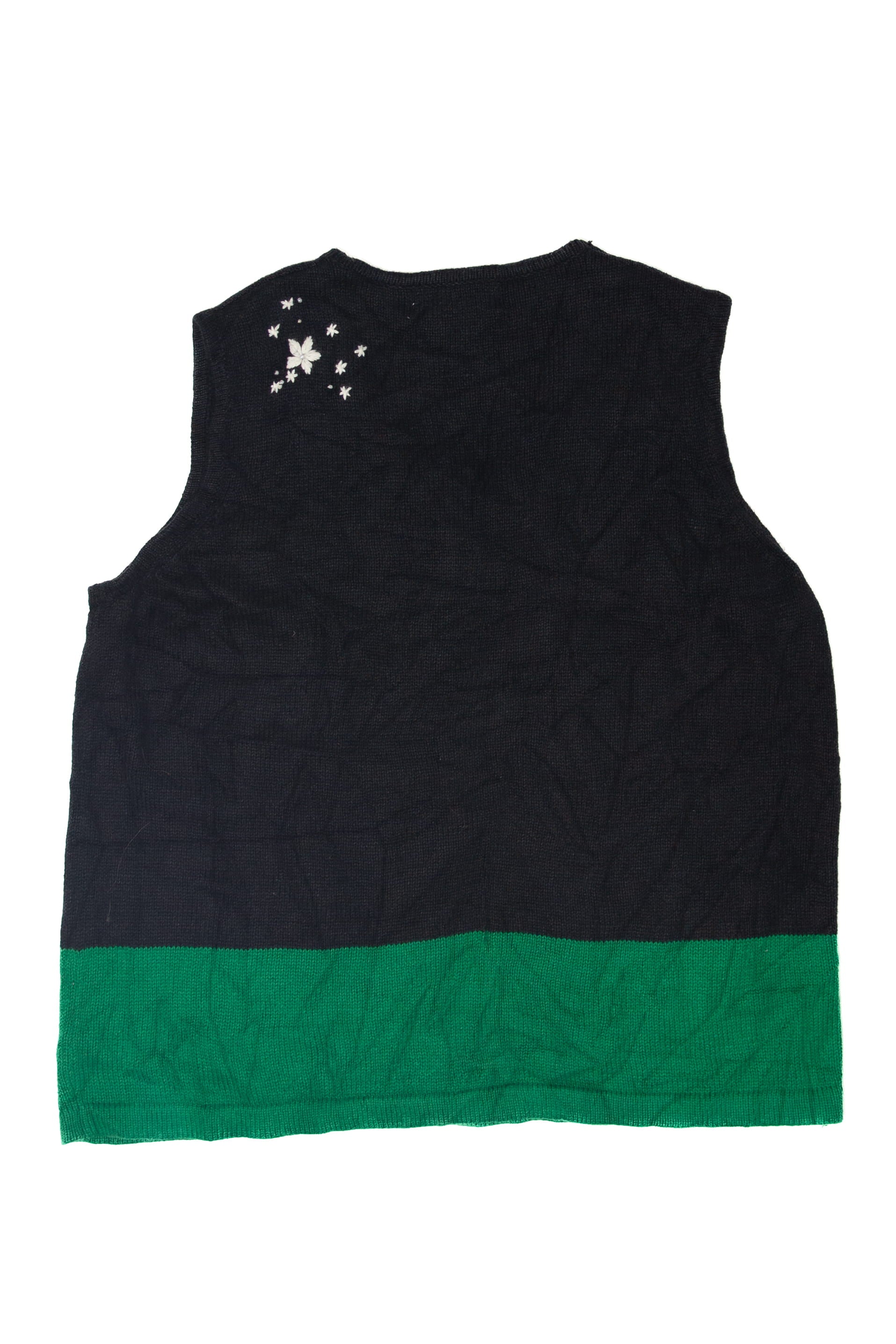 Vintage Pumpkin Patch Halloween Vest (1990s)