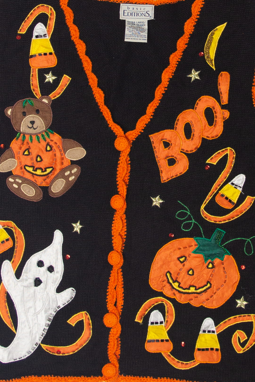Vintage Basic Editions Halloween Vest (1990s)