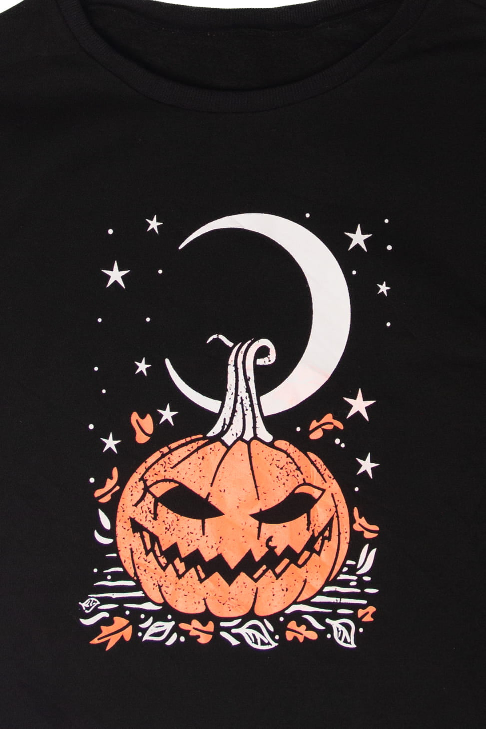 Pumpkin Under Moon Halloween Sweater