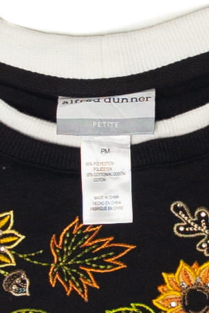 Alfred Dunner Autumn Harvest Sweater