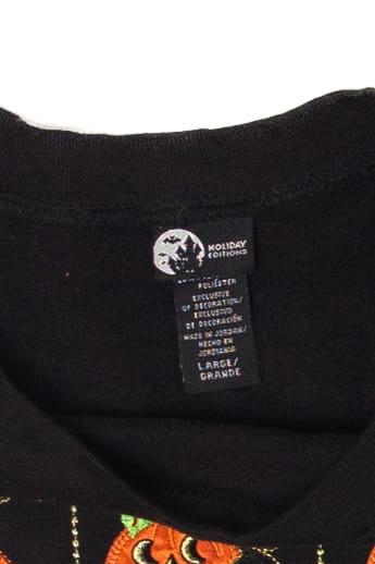 Holiday Editions Pumpkins Halloween Sweater