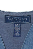 Vintage Cats Autumn Harvest Denim Vest (2000s)