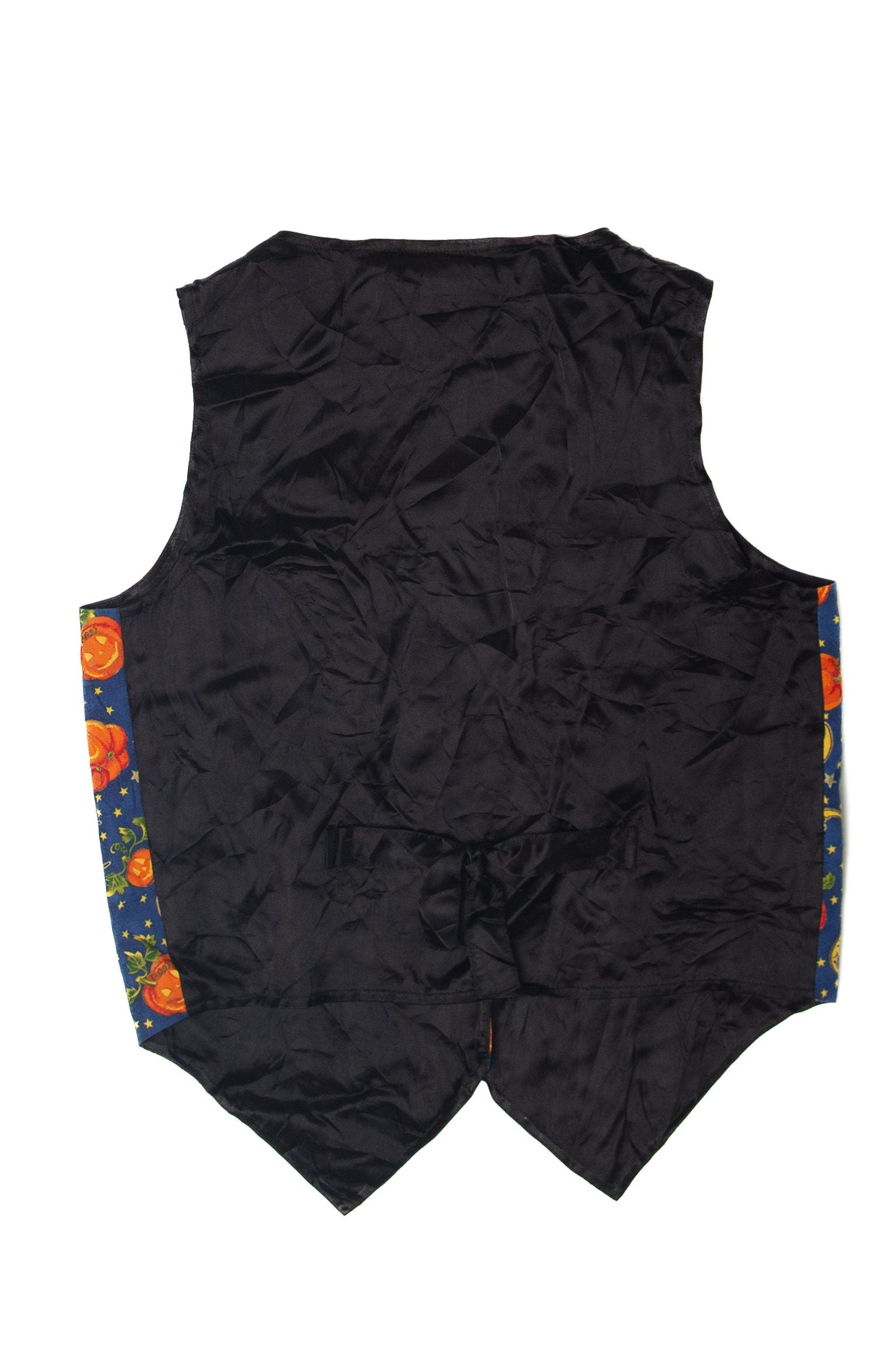 Vintage Pumpkins And Moon Halloween Vest (1990s)