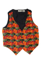 Vintage Pumpkins Halloween Vest (1990s)