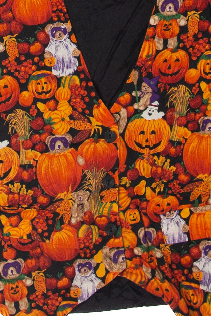 Vintage JLN USA Halloween Vest (1990s)