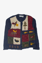 Vintage Croft & Barrow Autumn Cardigan (1990s)