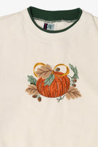 Vintage Pumpkin Bolo Spirit Autumn Harvest Sweatshirt (1990s)