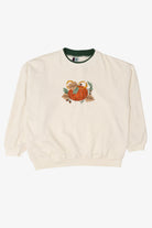 Vintage Pumpkin Bolo Spirit Autumn Harvest Sweatshirt (1990s)