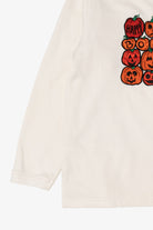 Vintage "Happy Halloween" Pumpkins Sweatshirt (1990s)