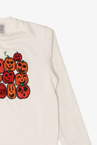 Vintage "Happy Halloween" Pumpkins Sweatshirt (1990s)