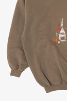 Vintage Chapel In Pumpkin Field Halloween Sweatshirt (1990s)