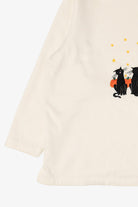 Vintage Black Cats And Pumpkins Halloween Sweatshirt (1990s)