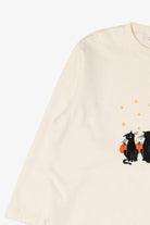 Vintage Black Cats And Pumpkins Halloween Sweatshirt (1990s)