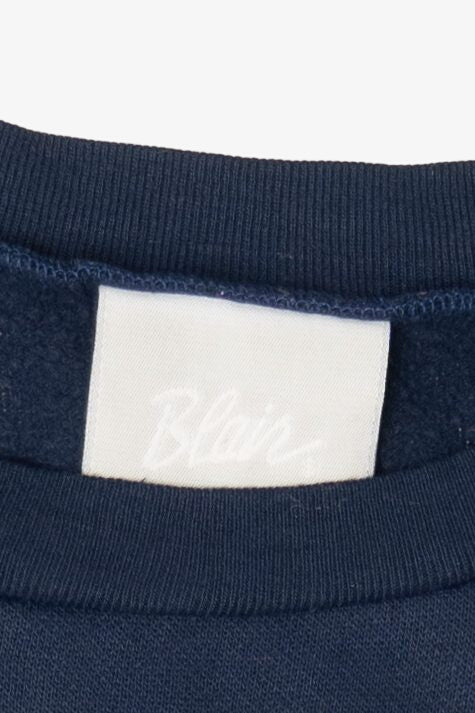 Vintage Navy Blue Blair Autumn Harvest Sweatshirt (1990s)