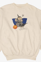 Vintage Teddy Bear Witch Halloween Sweatshirt (1990s)