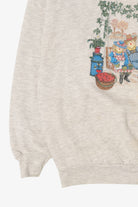 Vintage Light Gray Scarecrows Autumn Harvest Sweatshirt