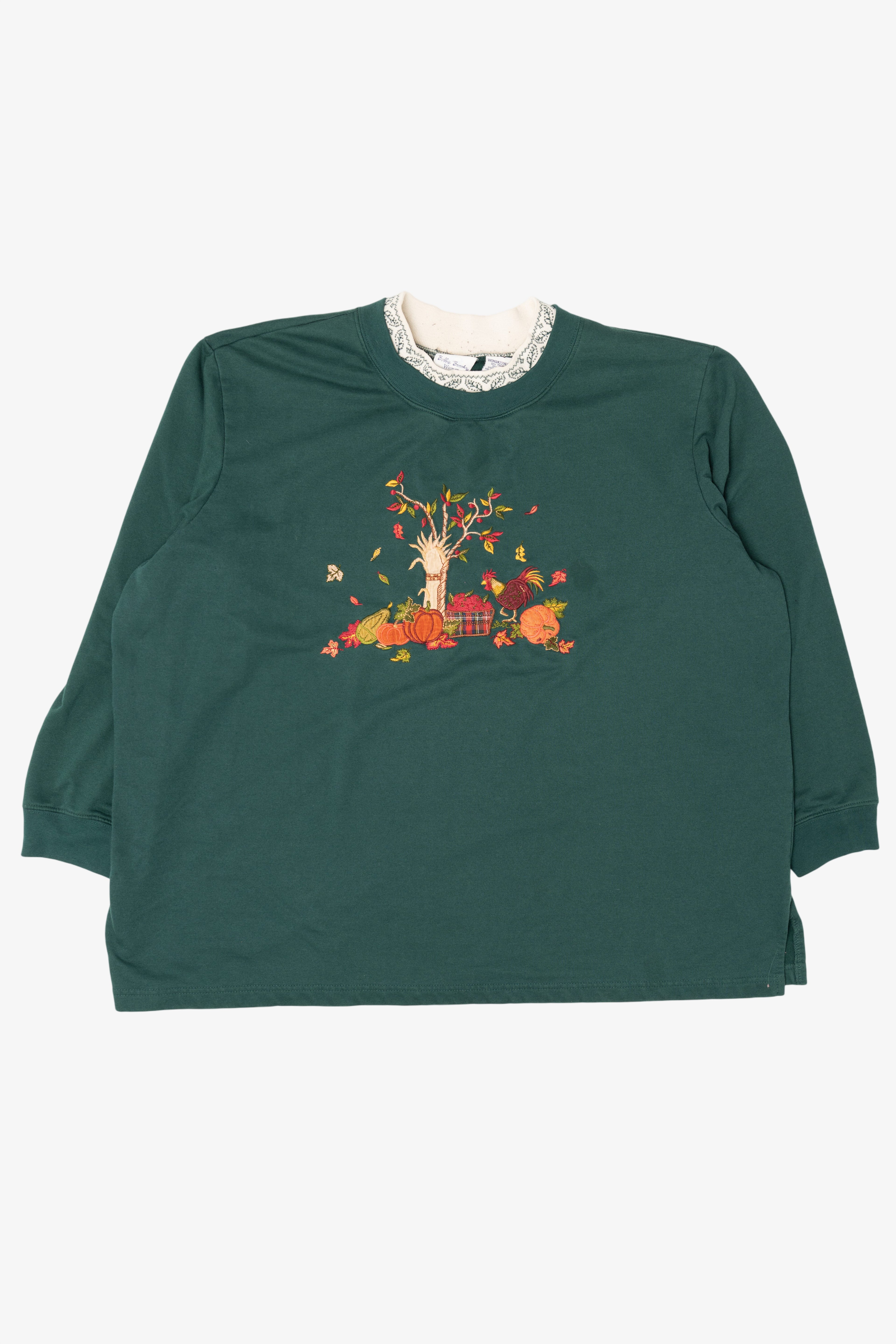 Vintage Bobbie Brooks Autumn Harvest Sweatshirt (1990s)