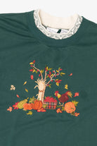 Vintage Bobbie Brooks Autumn Harvest Sweatshirt (1990s)