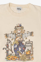 Vintage Scarecrow Pumpkins For Sale Autumn Harvest Sweatshirt (1990s)
