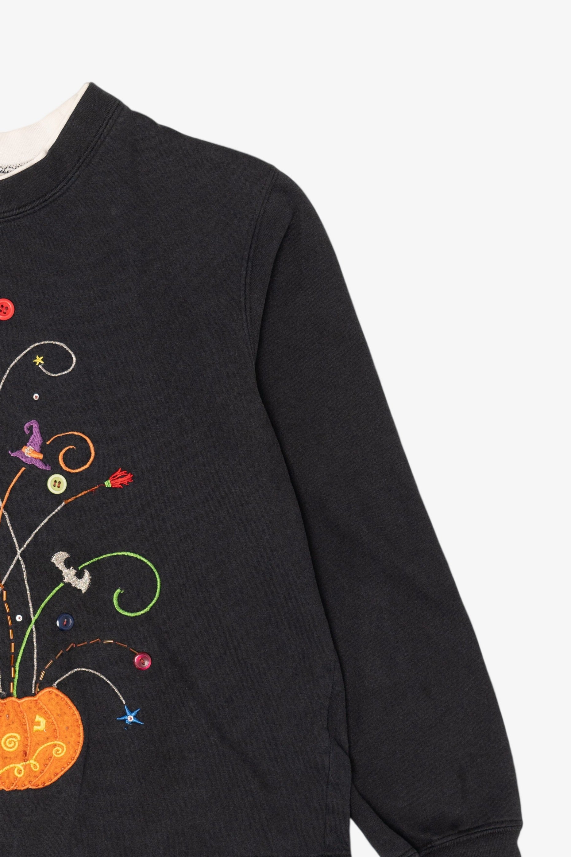 Vintage Pumpkin Fireworks White Stag Sweatshirt (2000s)