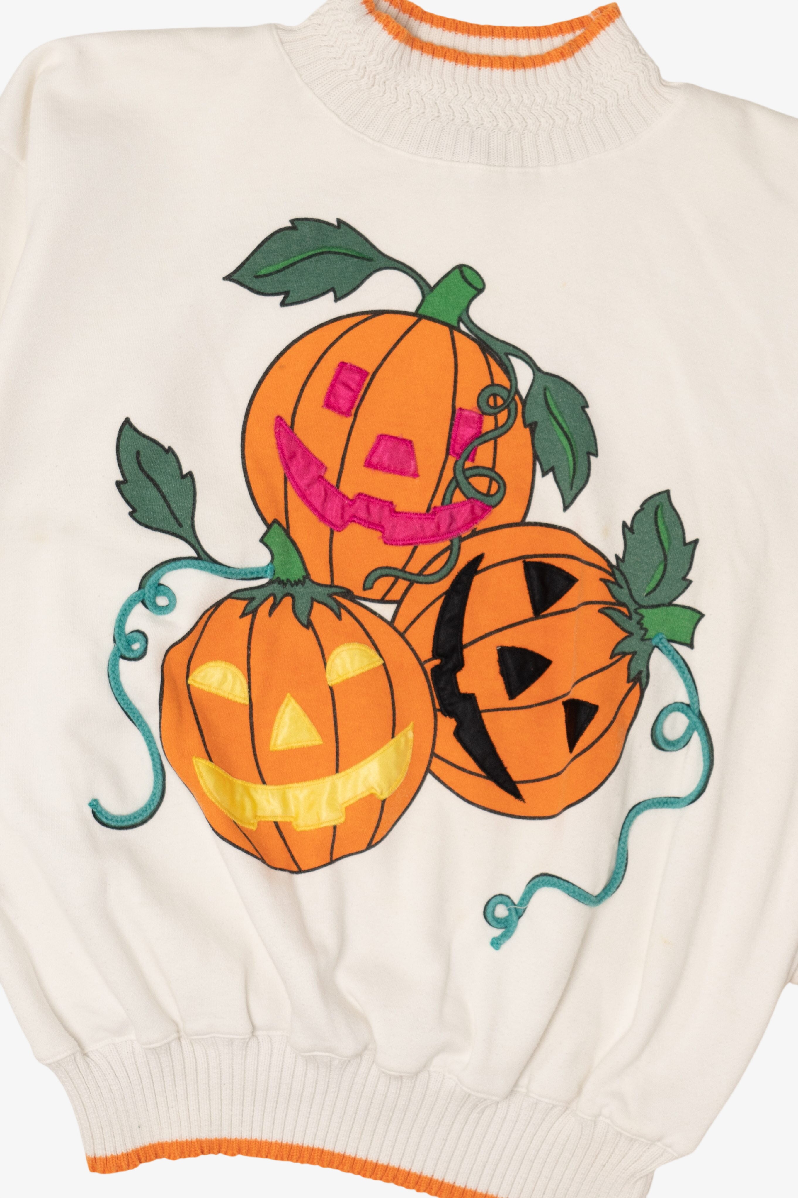 Vintage Jack O Lanterns Westbound Halloween Sweatshirt (1990s)