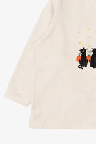Vintage Black Cats In Pumpkin Field Halloween Sweatshirt (1990s)